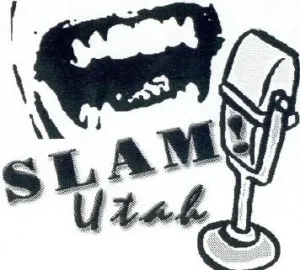The logo for slam utah.